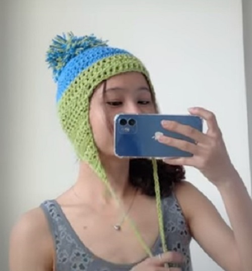 15 DIY Crochet Hat with Ear Flaps 1