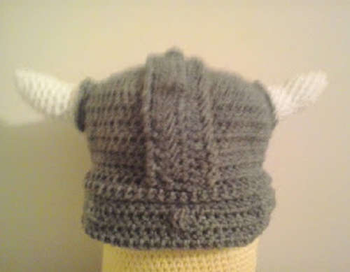 DIY Crochet Viking Hat Pattern Ideas 3