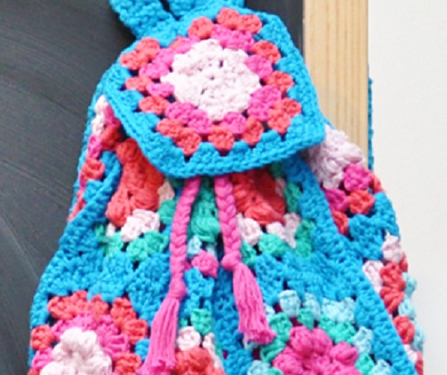DIY Crochet Backpack Patterns Ideas 11