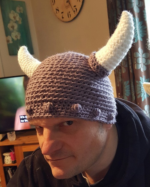 DIY Crochet Viking Hat Pattern Ideas 4