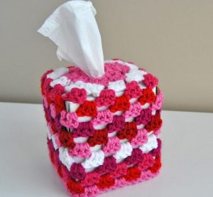 27 Crochet Tissue Box Cover Patterns - Crocht