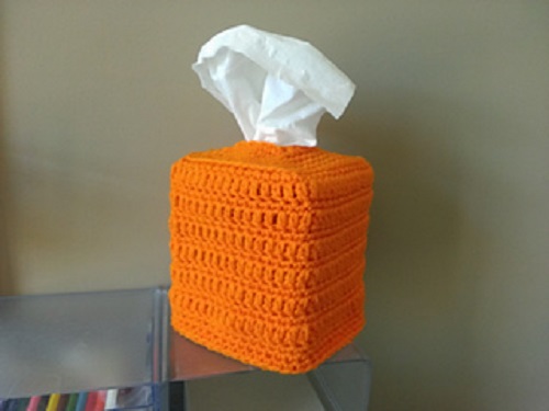 Crochet Tissue Box Cover