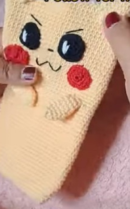 Crochet Pikachu Pattern 4