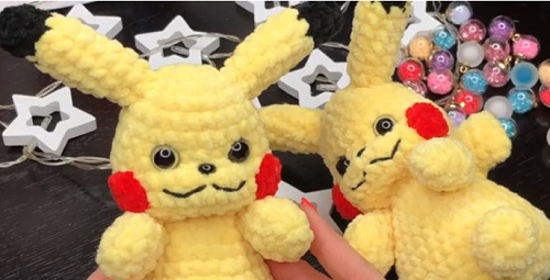 Crochet Pikachu Pattern 7