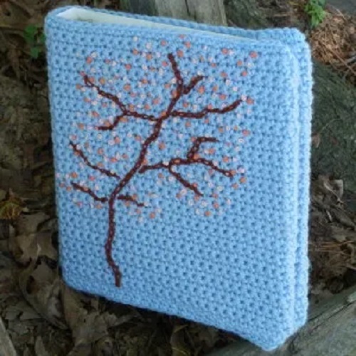 Crochet Book Cover 4