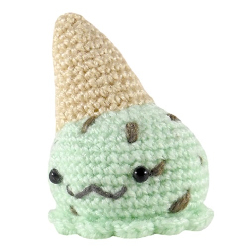 Crochet Ice Cream Cone 3