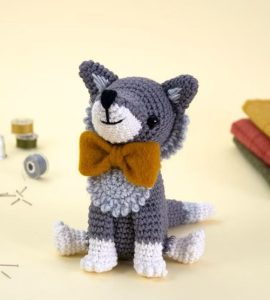 20 Easy Wolf Crochet Patterns - Crocht