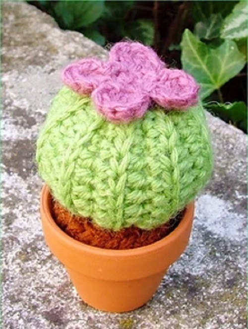 Crochet Cactus Free Pattern 5