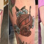 16 Creative Crochet Tattoo Ideas