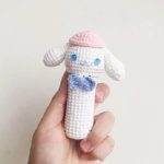 Crochet Cinnamoroll Sanrio Outline 