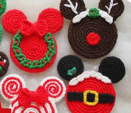 Crocheted Mickey Mouse 11