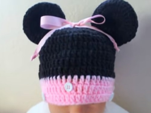 Crocheted Mickey Mouse 5