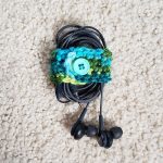 Crochet Earbud Organizer