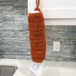 Crochet Grocery Bag Holder