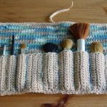 Crochet Paintbrush Case