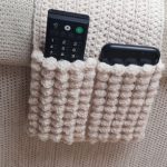 Crochet Remote Control Caddy