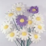 Crochet Daisy Bouquet