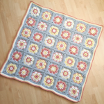 DIY Crochet African Flower Blanket