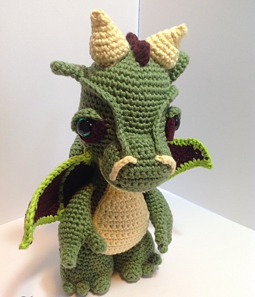 Amigurumi Dragon Inspired by Game of Thrones