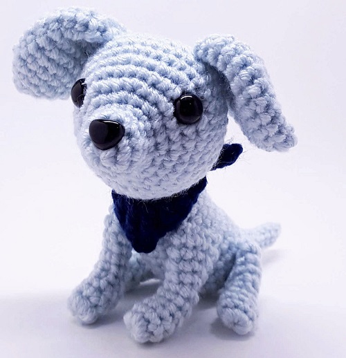 Brie the Dog Free Pattern