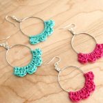 Caribbean Wave Hoop Earrings