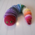 Caterpillar Pattern From Cotton Yarn