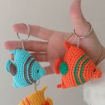 Free Fish Keychain Amigurumi Pattern