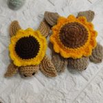 Mini Sunflower Crochet Turtle Pattern