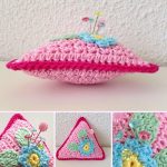 Triangle Pincushion Crochet Pattern