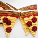 Crochet Cheesy-Cheese Curtain Tie-Back