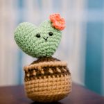 Crochet Heart Cactus Amigurumi