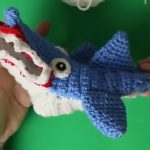 Crochet Shark Slippers for 1 – 3 Yrs Old