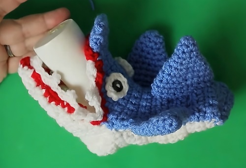 7 Free Crochet Shark Bite Slippers Patterns - Crocht