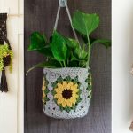 Hanging Plant Basket Free Crochet Patterns
