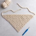 Crochet Cotton Bandana Free Pattern