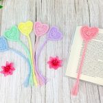 Heart Bookmark Free Crochet Pattern