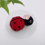 Ladybug With Flower on the Head