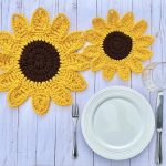 Sunflower Placemats – Crochet Pattern