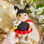 crochet ladybug