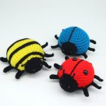 ladybug bee beetles Amigurumi