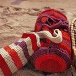 Crocheted-Beach-Duffle-Bag