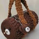 Cute Bear Duffel Bag