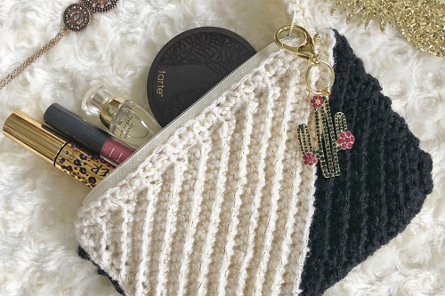 Double shade Cosmetic bag