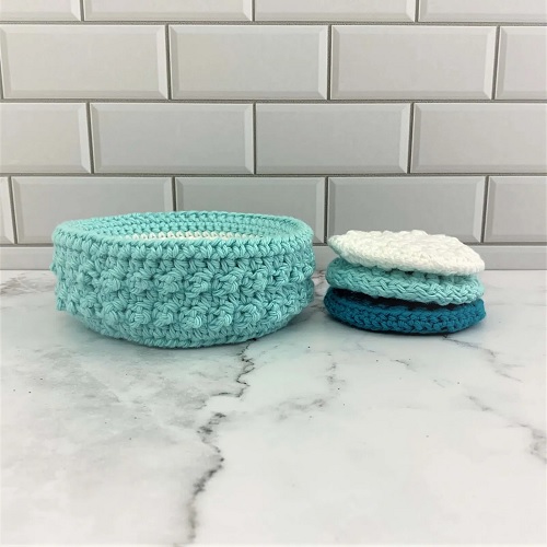 Face Scrubbie Basket
