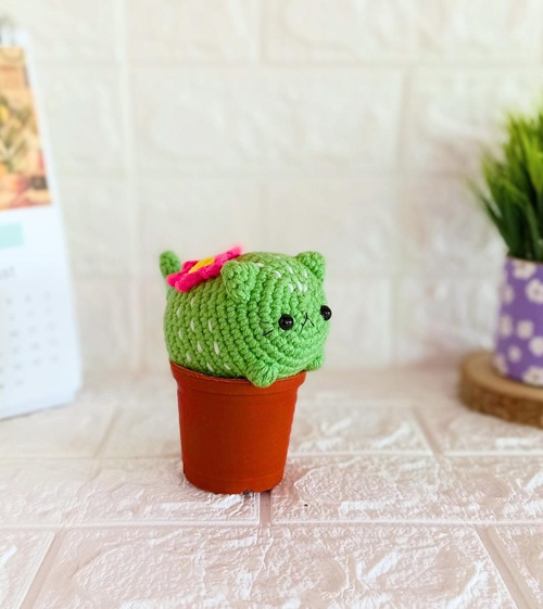 Easy and Cute Unique Cactus Crochet Patterns 3