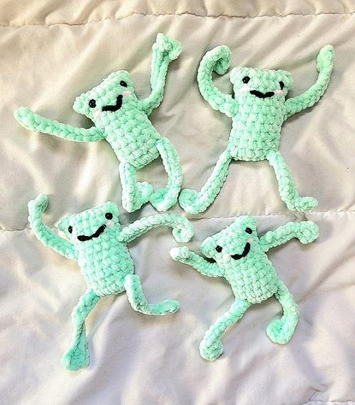 Leggy frog