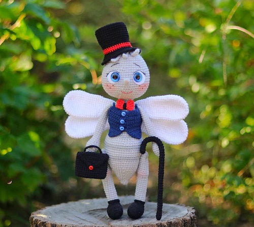 Cute Amigurumi Mosquito Bug