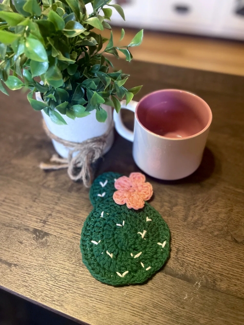 Double Cactus Coaster