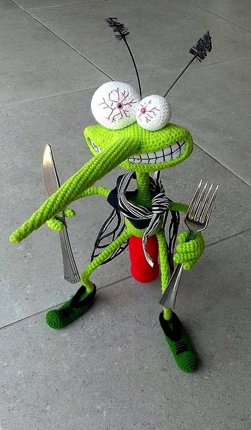 Crochet Mosquitoes Free Patterns 1
