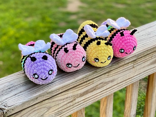 Amigurumi Jelly Bees – Crochet Pattern